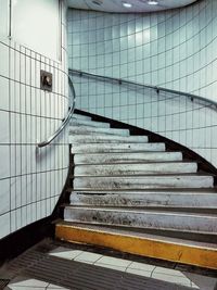 Steps leading to staircase