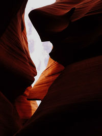 Low angle view of grand canyon