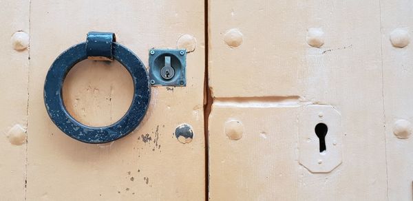 Full frame shot of closed door