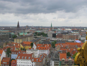 Cityscape against sky