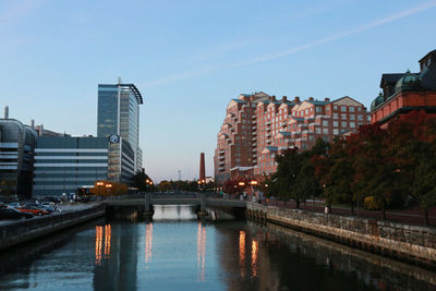 Bridge view from baltimore harbor.