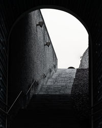 Low angle view of staircase