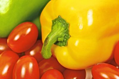 Close-up of colorful vegetables