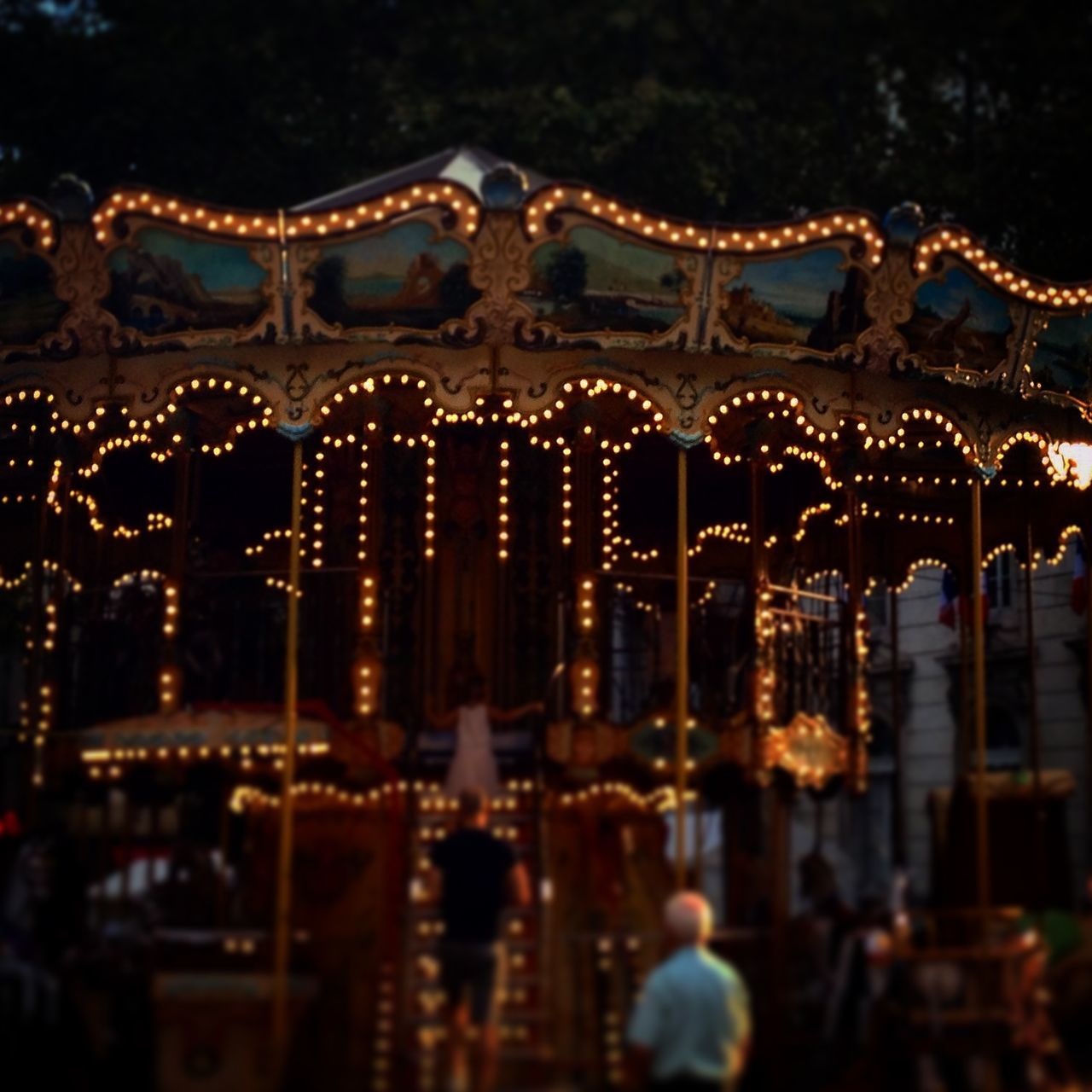 Vintage carousel