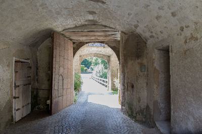 Corridor of building