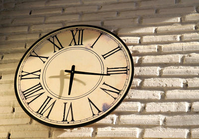 Close-up of clock