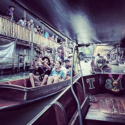 Close-up of built structure