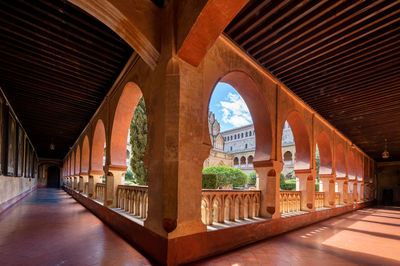 Interior of historic building