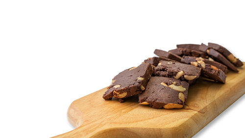 Close-up of chocolate cake