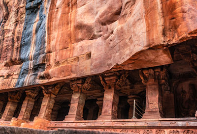 Low angle view of a temple