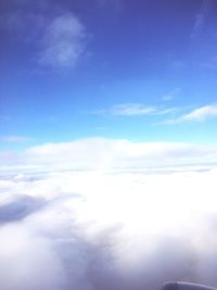 Low angle view of clouds in sky