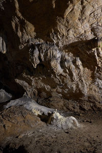 Rock formation in water