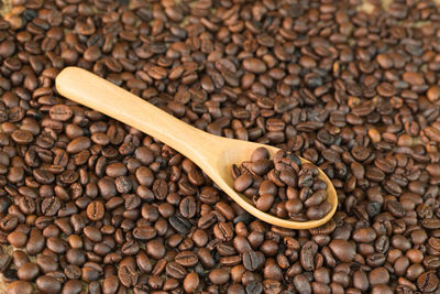 Close-up of coffee beans