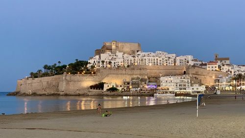 Buildings at waterfront