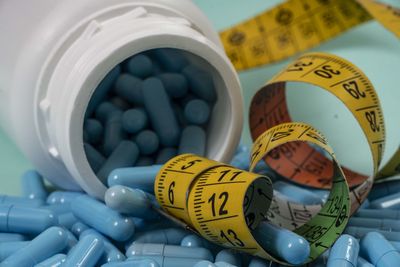 Close-up of pills