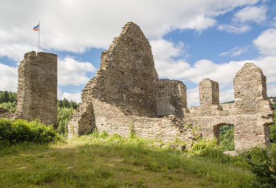 Old ruins of building