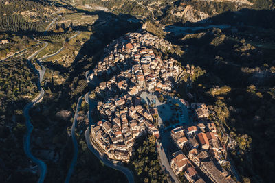 Badolato city in calabria region, italy