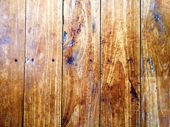 Full frame shot of wooden wall