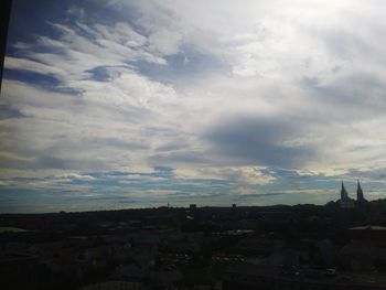 Cityscape against sky