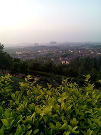 View of cityscape against sky