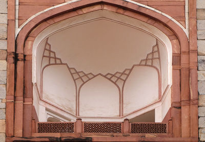 Low angle view of historical building