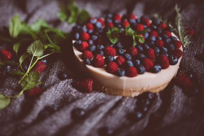 Close-up of strawberries