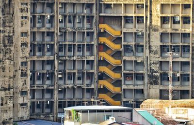 Residential buildings in city
