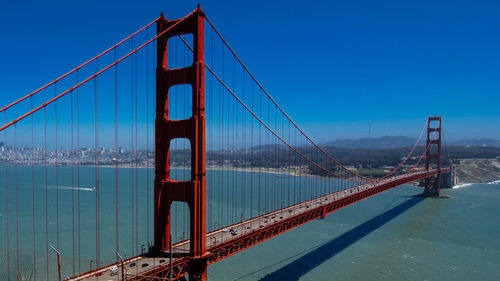 View of golden gate bridge