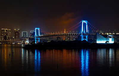 Rainbow bridge in tokyo