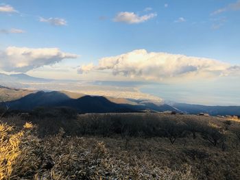 Serenity feels overlooking hakone, japan.