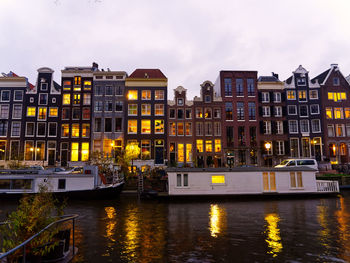 Boats in canal