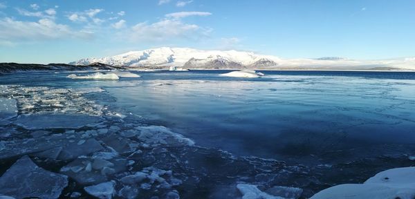 Jokulsarlon glacier lagoon