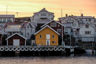 Buildings in city