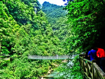Scenic view of mountains