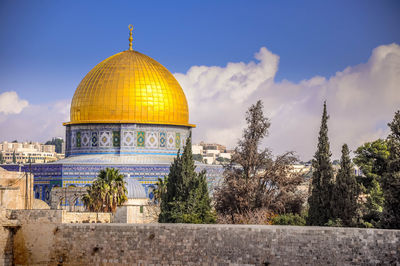 Dome of the rock in jerusalem 