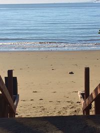 Scenic view of beach