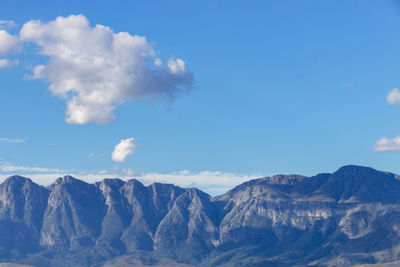 Riviersonderend mountains at overberg district, south africa against sky