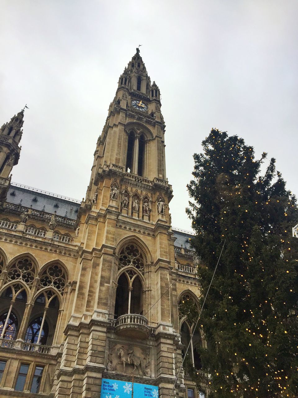 LOW ANGLE VIEW OF A BUILDING