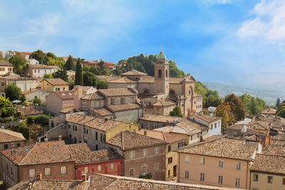 Village on the hill verucchio emilia romagna