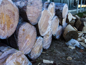 Stack of firewood