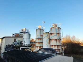 Built structure against clear sky