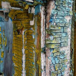 Full frame shot of weathered wall