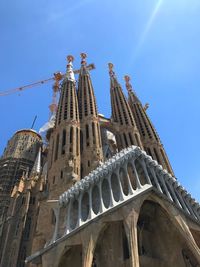 Low angle view of cathedral against sky