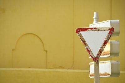 Close-up of electric lamp