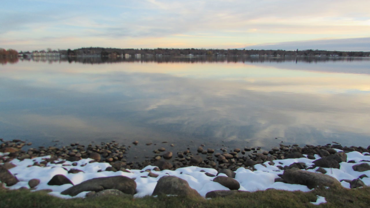 water, nature, sky, reflection, beauty in nature, lake, tranquility, no people, tranquil scene, outdoors, day