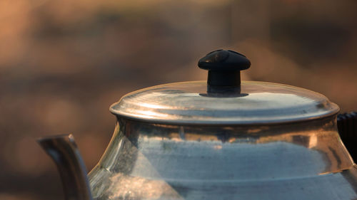 Close-up of coffee maker