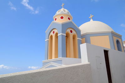 Low angle view of church