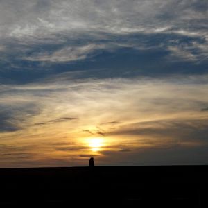 Scenic view of sunset sky