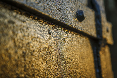 Close-up of rusty metal