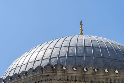 Suleymaniye mosque or süleymaniye cami in istanbul dome 